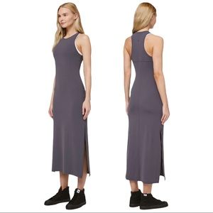 Lululemon | Get Going Sleeveless Maxi Dress in Moonwalk Mauve- Size US 4